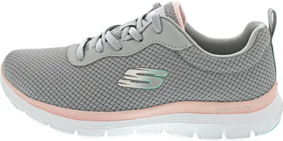 Produktbild von Skechers Flex Appeal 4.0 sportlicher Schnürer Grau