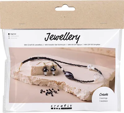 Immagine prodotto di Kit di gioielli artigianali Creativ Company - collana e orecchini di tendenza