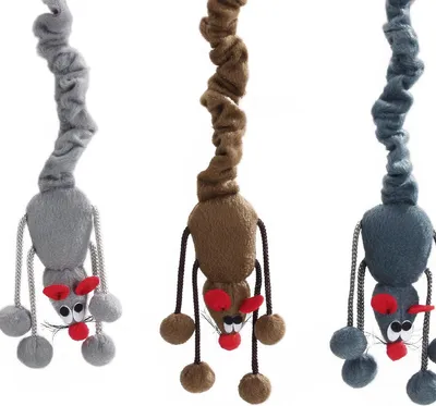 Produktbild von Beeztees Katzenspielzeug Bungee-Maus