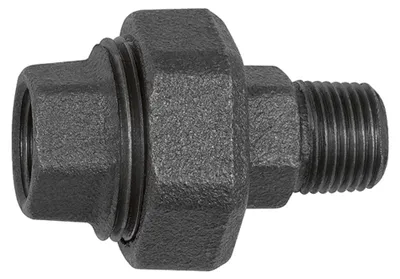 Produktbild von Riegler Verschraubung 341, konisch dicht., R 2, Rp 2, Temperg. schw.