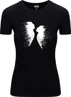 Immagine prodotto di Diarbo T-shirt donna con stampa artistica uomo e donna nero taglia M