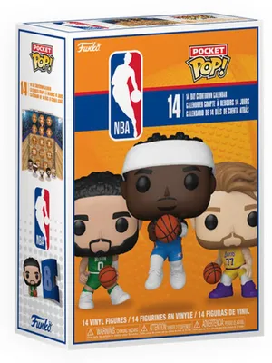 Image de Calendrier de l'Avent NBA Pocket POP! Compte à rebours de 14 jours