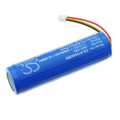 Immagine prodotto di TECHTEK Batteria compatibile con [Honeywell] HH492 sostituisce 3008-4418-001, per BAT-492