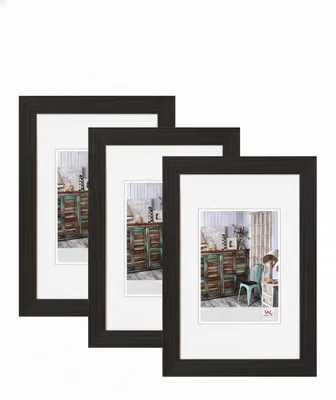 Immagine prodotto di Cornici per foto Walther Design, nere, 20x30 cm, confezione da 3. Cornice in legno HI030B3