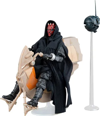 Produktbild von Star Wars The Black Series Darth Maul & Sith Speeder, 4 Jahr(e), Outer Space, TV And Movie, Acrylnitril-Butadien-Styrol (ABS), Polypropylen (PP), Polyvinylchlorid (PVC)