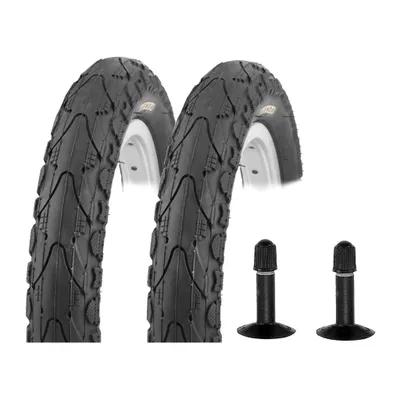 Produktbild von 2 x Fahrradreifen Kenda 18 Zoll Reifen (18 x 1.75) K-935 Khan 47-355 + 2X AV Schläuche