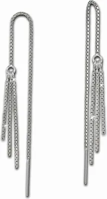 Produktbild von SilberDream Ohrhänger für Damen 925 Silber Venezianerkette Ohrringe SDO5653