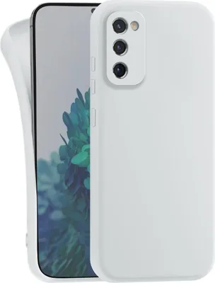 Produktbild von Hülle für Samsung Galaxy S20 FE - Handyhülle mit Kameraschutz Cover aus Silikon in Weiß