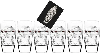 Produktbild von Ramazzotti Crema 1815 Glas bauchig Gläserset - 6er Set Gläser 2/4cl geeicht