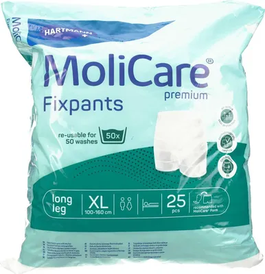 Zdjęcie produktu dla Molicare Premium Fixpants z długą nogawką Gr.XL 25 St
