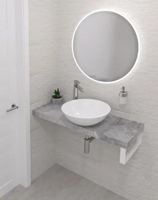 Obrázok produktu pre Sapho AVICE doska na umývadlo 100 x 36 cm, hrúbka 5 cm, cement