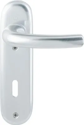 Immagine prodotto di HOPPE Set di rosette corte Tôkyô 1710/273KP Alu.F1 SK/OL maniglia a leva destra - 2805401