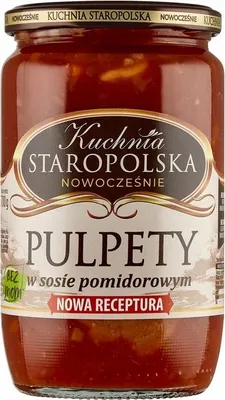 Obrázek produktu pro Staropolská kuchyně Burglety v rajčatové omáčce 700 g