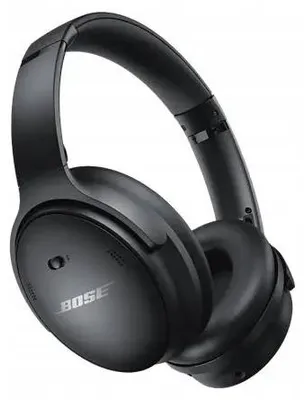 Zdjęcie produktu dla Słuchawki Bose QuietComfort, bezprzewodowe (Bluetooth 5.1), z redukcją szumów (ANC), mikrofon, czarne, czas pracy do 24 godzin, waga: 240 g