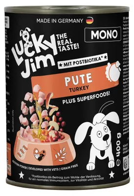 Produktbild von Lucky Jim Mono Pute 6 x 400g