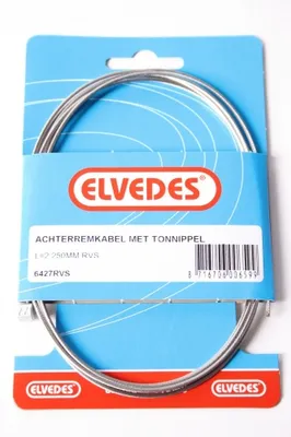 Produktbild von Brake Cable Tonnippel L = 2250Mm Ss 6427