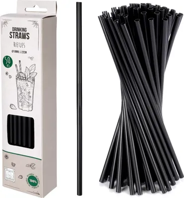 Obrázok produktu pre Vilde slamky na pitie slamky na pitie 22 cm sada 50 ks
