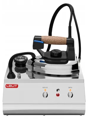 Image de Lelit PS25 Fer à repasser avec chaudière 800W 5.5 bar Acier inoxydable noir 2.5L