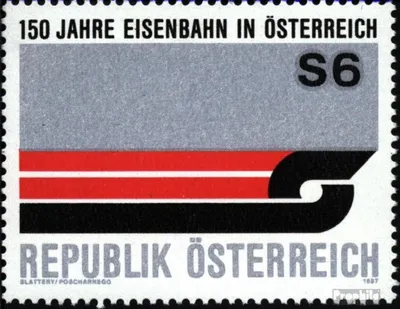Produktbild von Briefmarken Österreich 1987 Mi 1886 (kompl.Ausg.) gestempelt 150 J. Eisenbahn