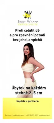 Obrázek produktu pro Dr.Nek Roll Up – reklamní stojan ANTICELLULITE