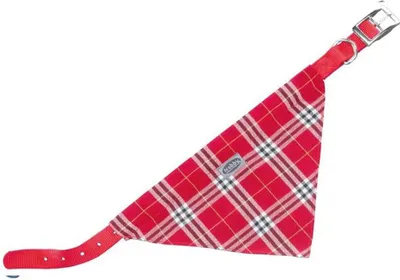 Produktbild von Nobby Halsband mit Tuch rot, Länge: 42 cm