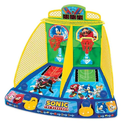 Immagine prodotto di Basketball Gioco Arcade per Bambini 1-2 Giocatori Suoni e Luci LED Sonic