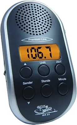 Produktbild von Security Plus Fahrradradio BR23, schwarz, 2 Mignonzellen AA-LR06