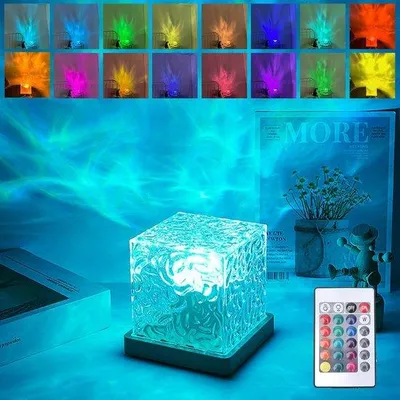 Immagine prodotto di Lampada LED a forma di scivolo acquatico, effetto luminoso 3D, per camera da letto, soggiorno e feste