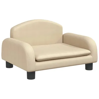 Produktbild von Hundebett Creme 50x40x30 cm Stoff