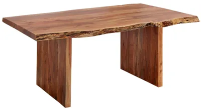 Immagine prodotto di MASSIVMOEBEL24 | FREEFORM #200 Tavolo allungabile in legno di acacia - laccato / noce 180-240x110x78