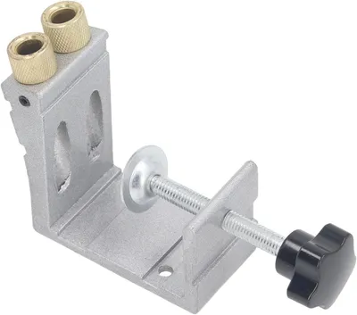 Produktbild von Taschenlochlehren-Set aus Aluminiumlegierung mit Zubehör