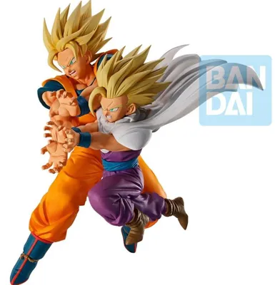 Productafbeelding van Dragon Ball Z Ichibansho PVC-figuur Son Goku & Son Gohan (Spectaculaire strijd), 18 cm