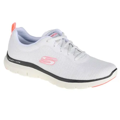 Immagine prodotto di Skechers scarpe da donna stringate Sporty suola in gomma bianco