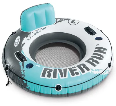 Produktbild von INTEX 56825EU - Schwimmring - Red River Run 1 (Ø135 cm) mit Rückenlehne + Getränkehalter