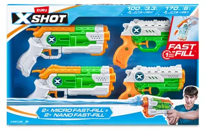 Immagine prodotto di XSHOT 11856, Pistola ad acqua, Multicolore, 5 anni/anni