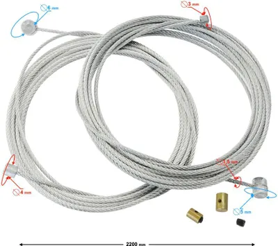 Image de Kit De Réparation Du Câble D'accélérateur Moto