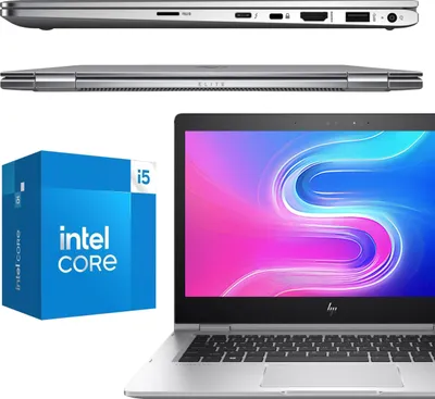 Produktbild von Laptop HP EliteBook x360 1030 G2 | Intel i5-7200U | 8 GB DDR4 | 256 GB SSD | 13.3 " Full HD | Win10  | Grade A-