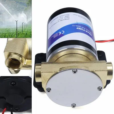 Produktbild von Deckwaschpumpe - Zahnradpumpe - Tauchfähig - Selbstansaugend - Hochdruck - 12V - EU‑Stecker - Für Motorkühlung und Deckreinigung