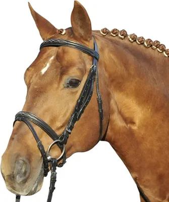 Produktbild von HKM Reittrense -Jana-, Farbe:9100 schwarz, Größe:Pony
