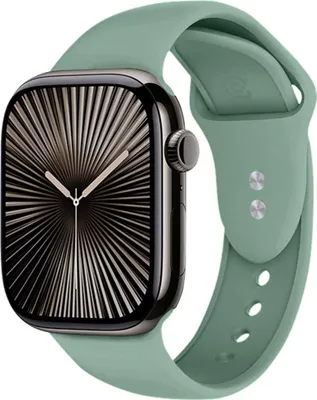 Produktbild von Crong CRG40LQBSAG, Uhrenarmband, Apple, Watch Series 1/2/3/4/5/6/7/8/9/10/11/SE/SE 2/SE 3 (38/40/41/42 mm), Silikon, 195 mm, 1 Stück(e)