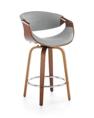 Obrázek produktu pro Hocker H-123 ořech/šedá