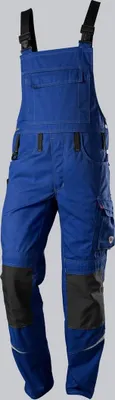 Produktbild von BP Komfort-Latzhose mit Reflexelementen und Kniepolstertaschen 1804 Gr. 60-kurz königsblau
