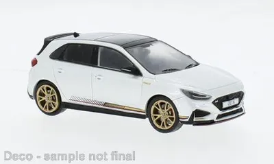 Produktbild von IXO 1:43 Hyundai i30 N Drive-N Limited Edition - metallic-weiß