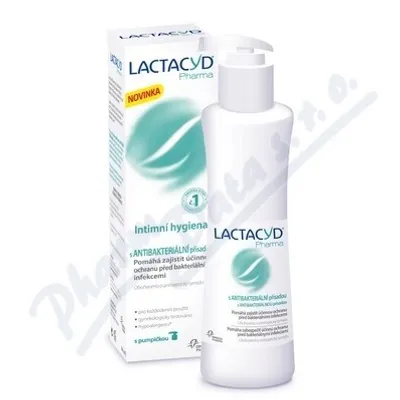 Productafbeelding van Lactacyd Femina Emulsie Antibak, 250 ml, pompflacon