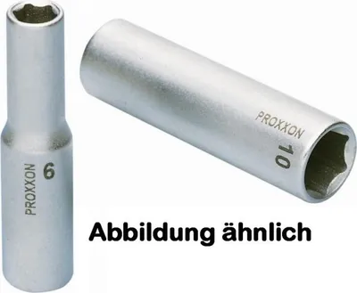 Produktbild von Proxxon 23778 Tiefbett Steckschlüsseleinsatz / Nuss 10mm Antrieb 6,3mm (1/4')