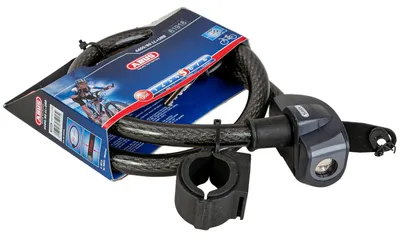 Obrázok produktu pre Zámok na bicykel ABUS Káblový zámok tmavosivý 61918