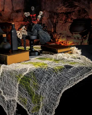 Produktbild von Modriger Fetzenstoff als Spooky Deko 300x75cm
