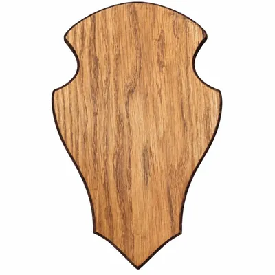 Produktbild von Brett für Jagdtrophäen von Hirsch, Reh, Rothirsch und Wildschwein Rustic K3-18R