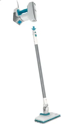 Produktbild von Black & Decker BHSM15FX08-QS, Tragbarer Dampfreiniger, 0,5 l, Weiß, 6 m, 1500 W, 30 s