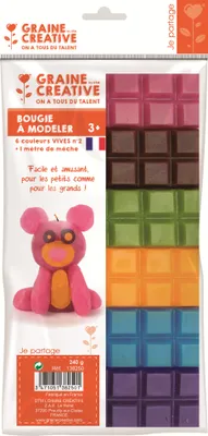 Obrázok produktu pre Graine Creative GC Sada modelovacích voskov 240 g sekundárne